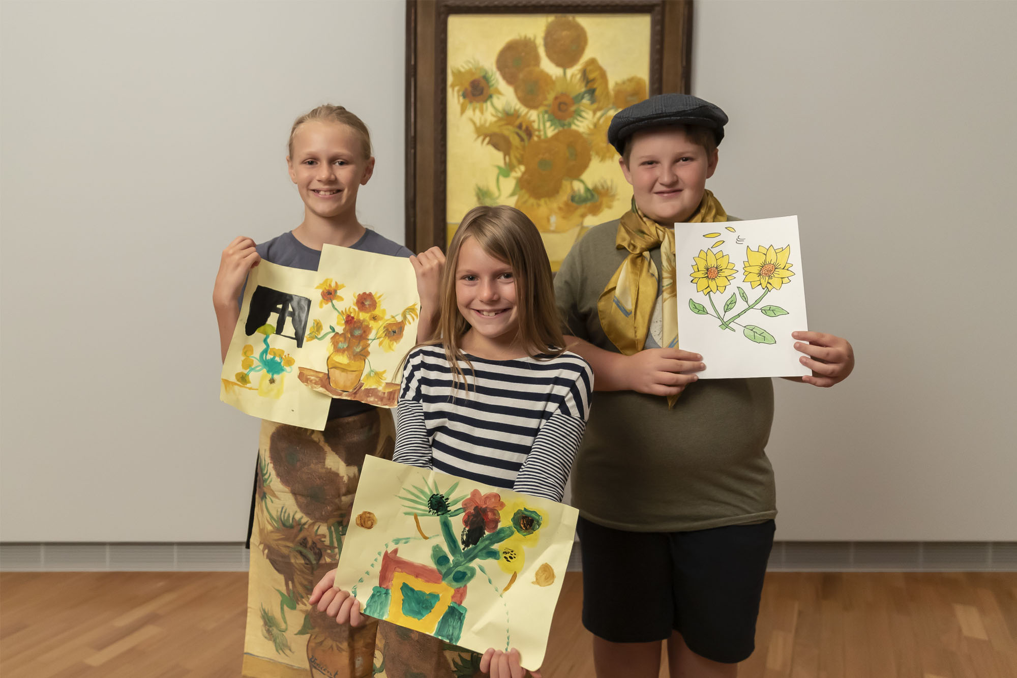Recreate Sunflowers and win in NGA and oOh!media competition