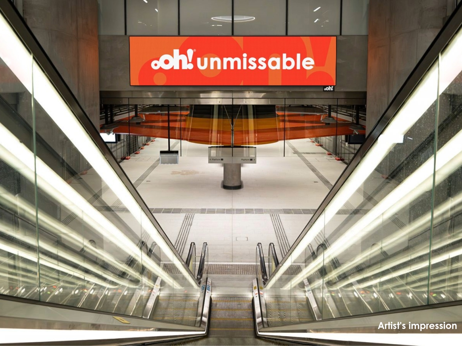 Melbourne Metro Tunnels digital advertising network