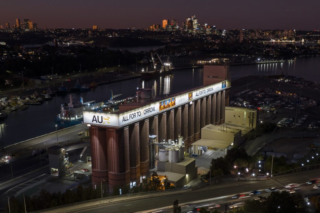 Glebe Silos Billboard advertising Sydney