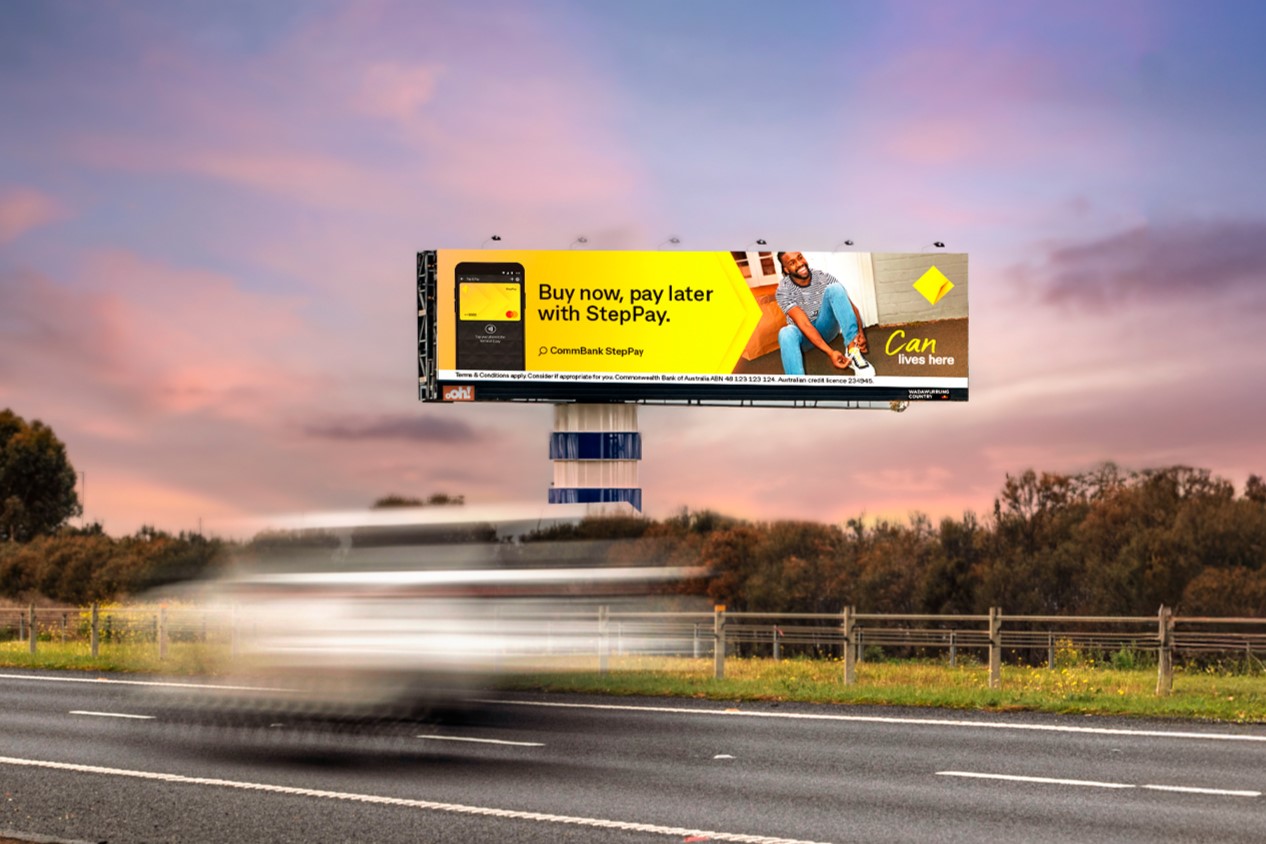 Regional classic billboard advertising in Geelong, Victoria