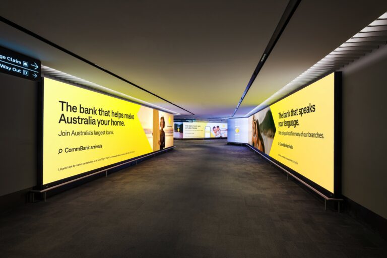 Melbourne Airport Immersive Wall