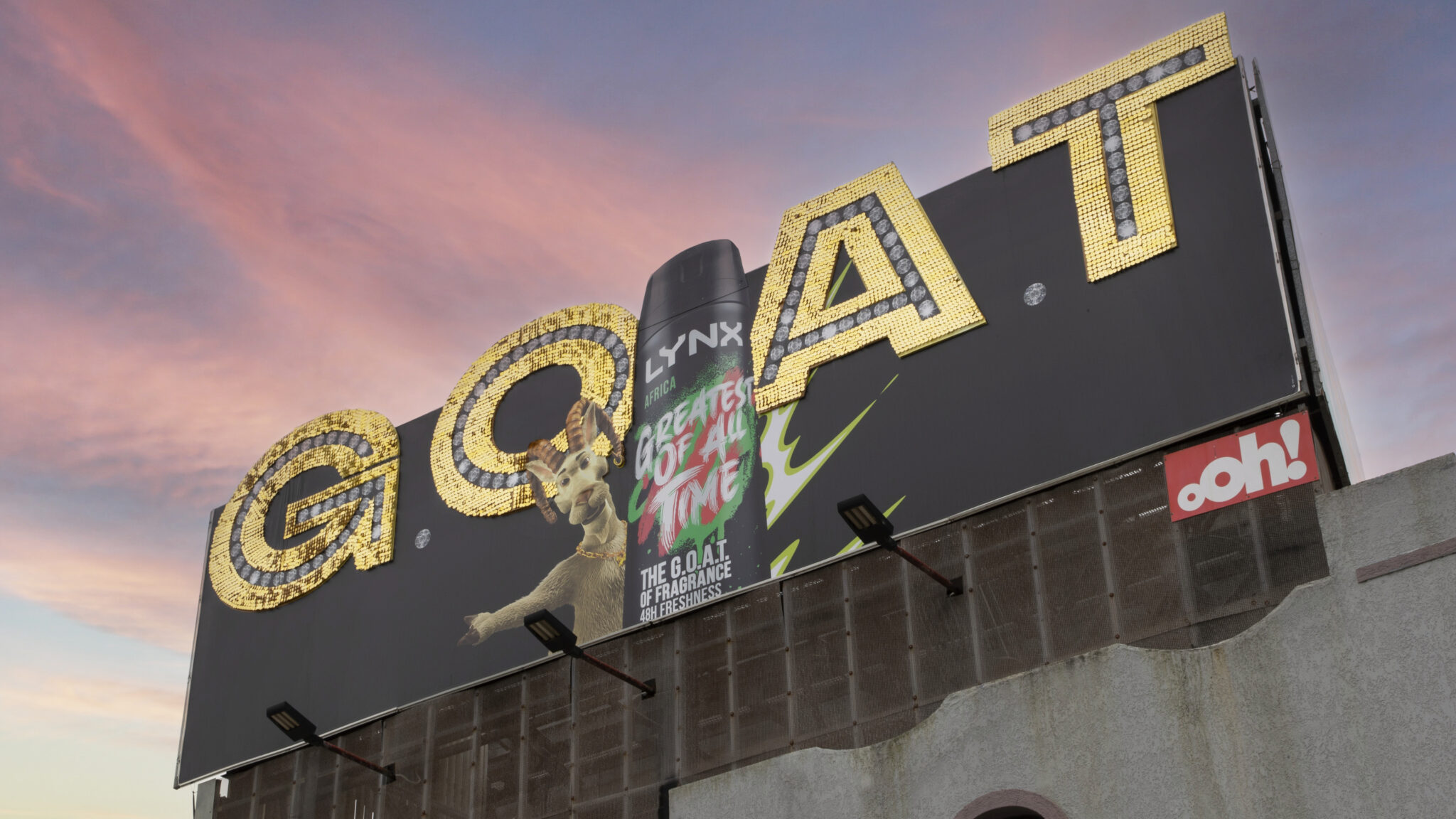 Creative Inspiration: Lynx Africa G.O.A.T. | oOh!media