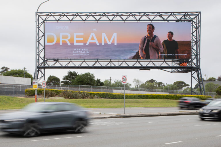 Tourism WA Billboard Sydney Airport