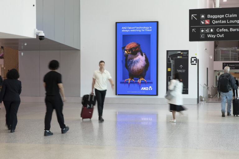 ANZ scalable 3D digital billboard campaign