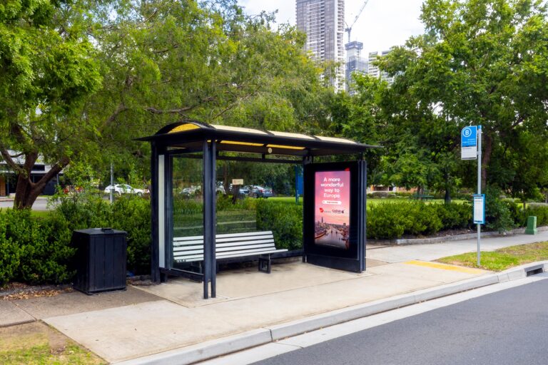 Digital street advertising Parramatta