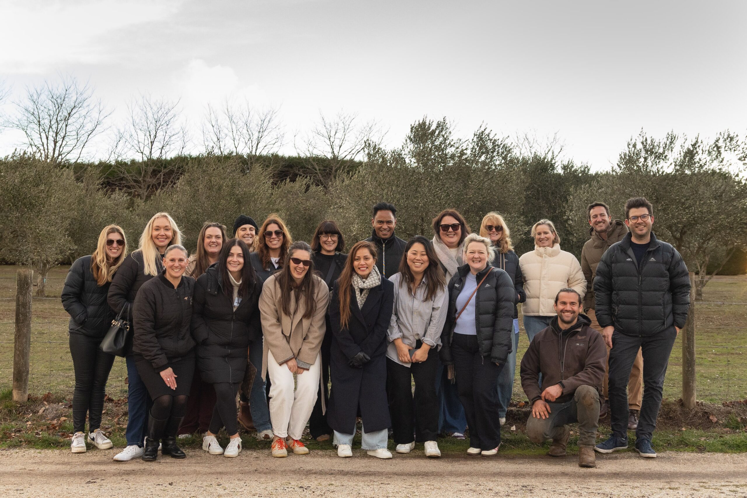 oOh!media senior marketer retreat group photo