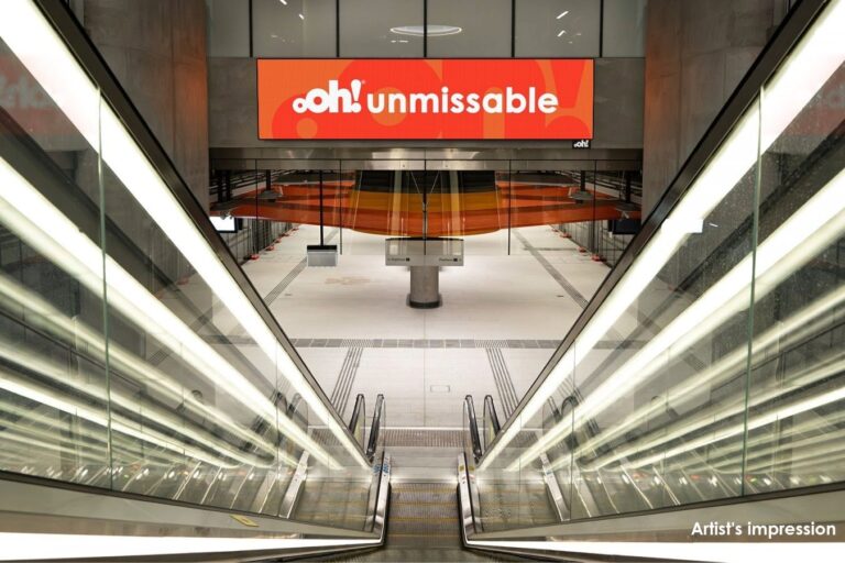 Melbourne Metro Tunnels digital advertising network
