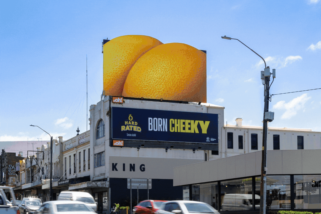 Gif of various creative Out of Home campaigns
