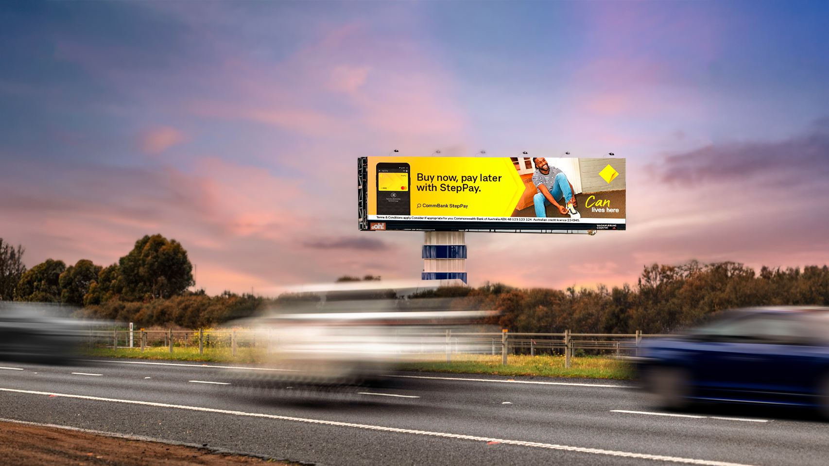 Billboard in regional Victoria