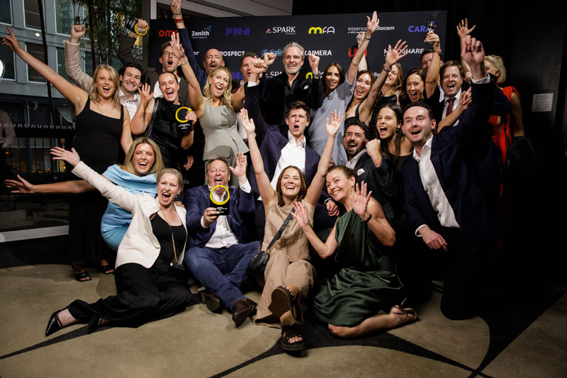 oOh!media winners at the 2025 Media i awards